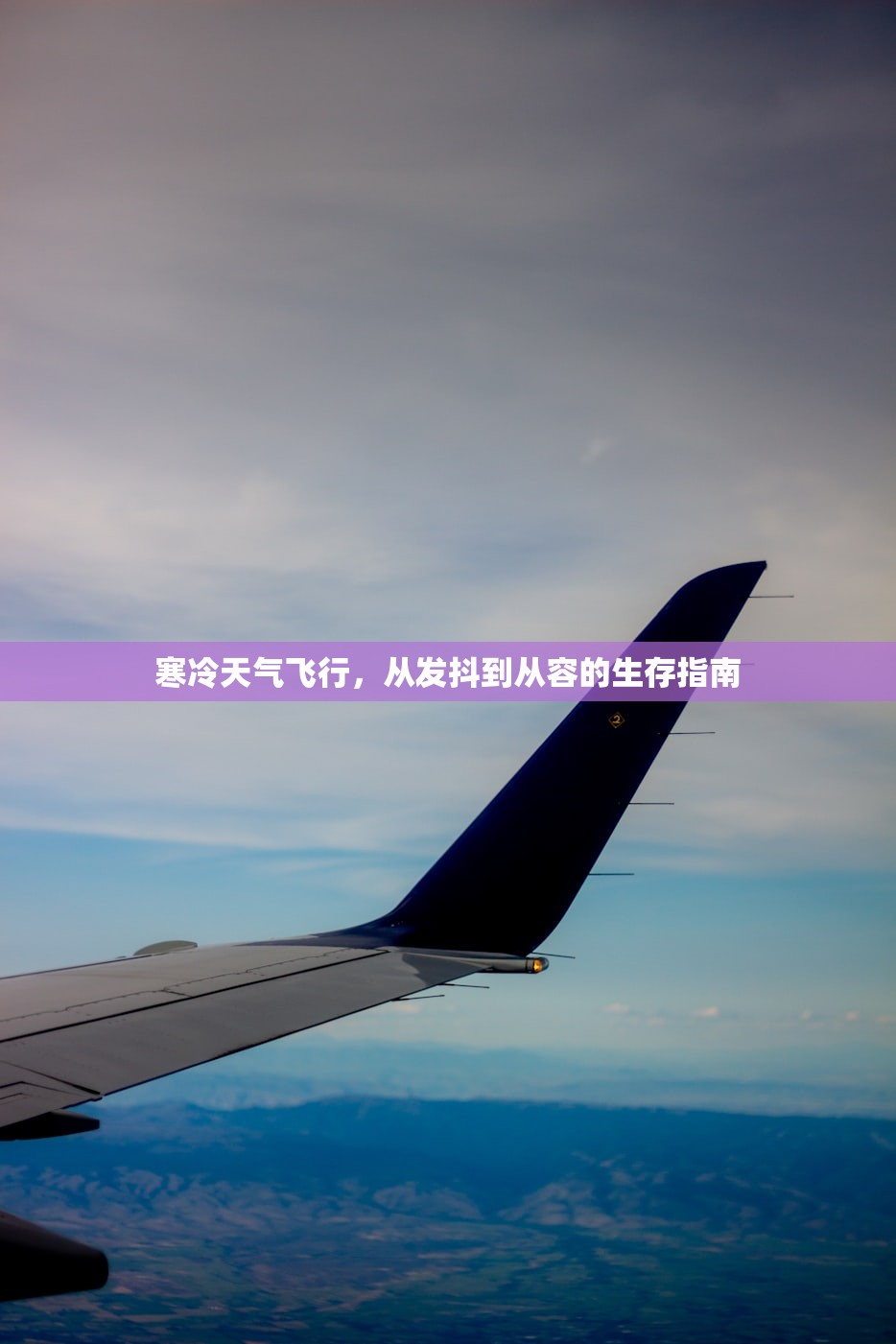 寒冷天气飞行，从发抖到从容的生存指南